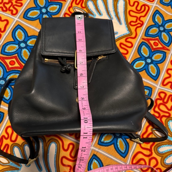 Vintage Coach Legacy West Leather Drawstring Backpack - Picture 12 of 14